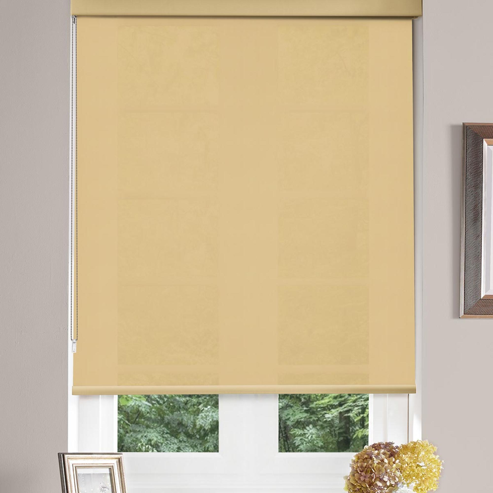 Alexa Roller Blind - Butter