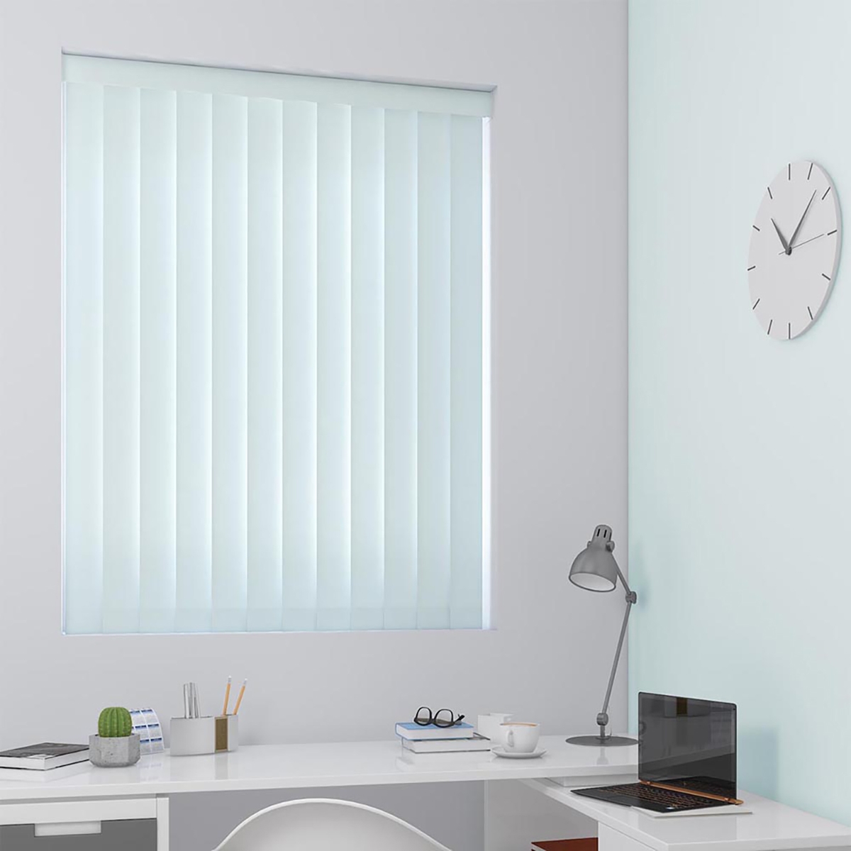 Camila Vertical Blind - Powderblue