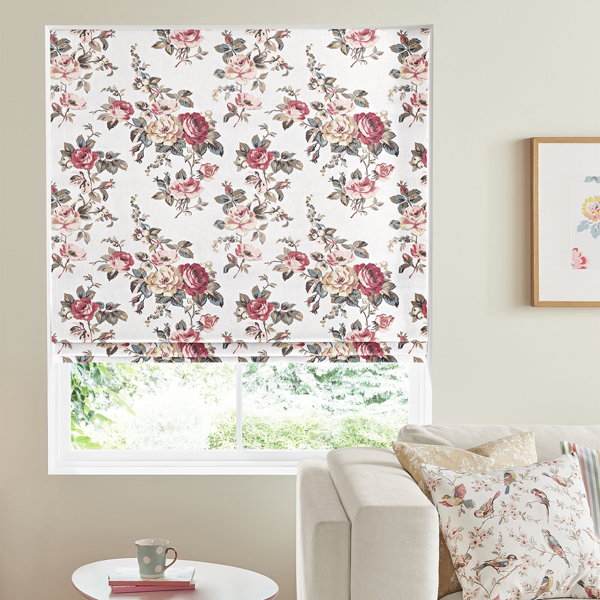 Cath Kidston Roman Blind - Garden Rose Multi