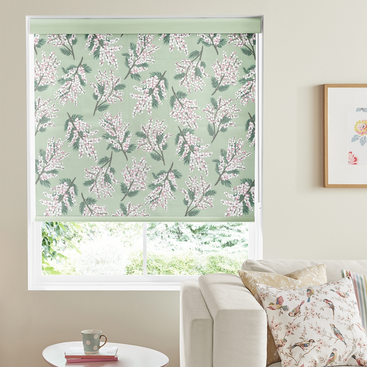 Cath Kidston Roller Blind - Mimosa Flower Multi