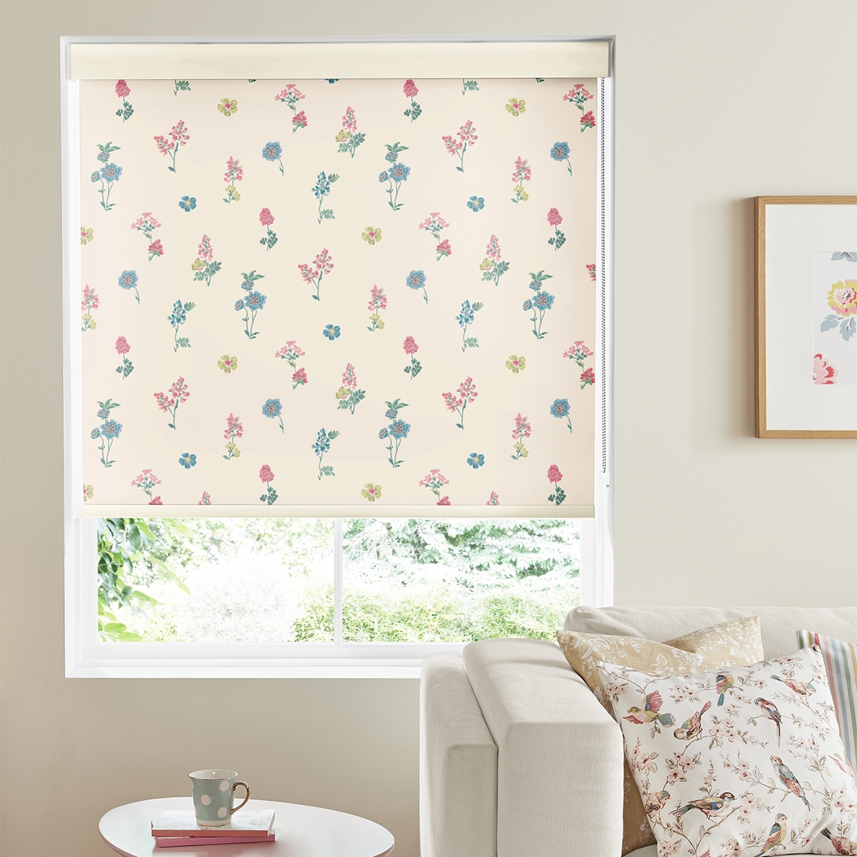Cath Kidston Roller Blind - Sprig Twilight Multi