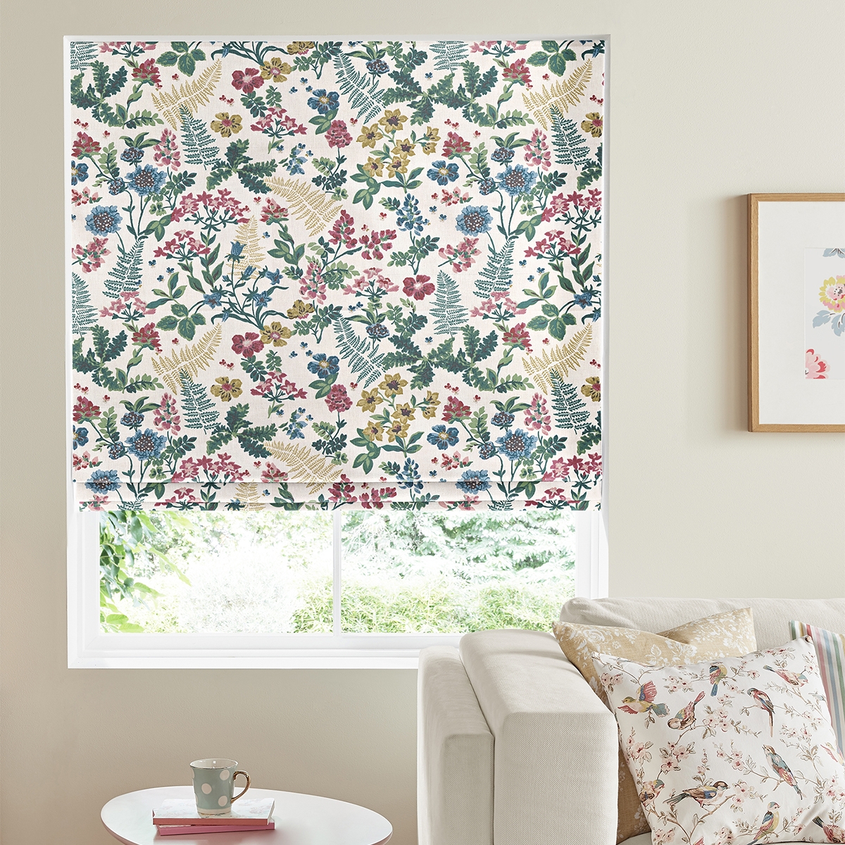 Cath Kidston Roman Blind - Twilight Garden Multi