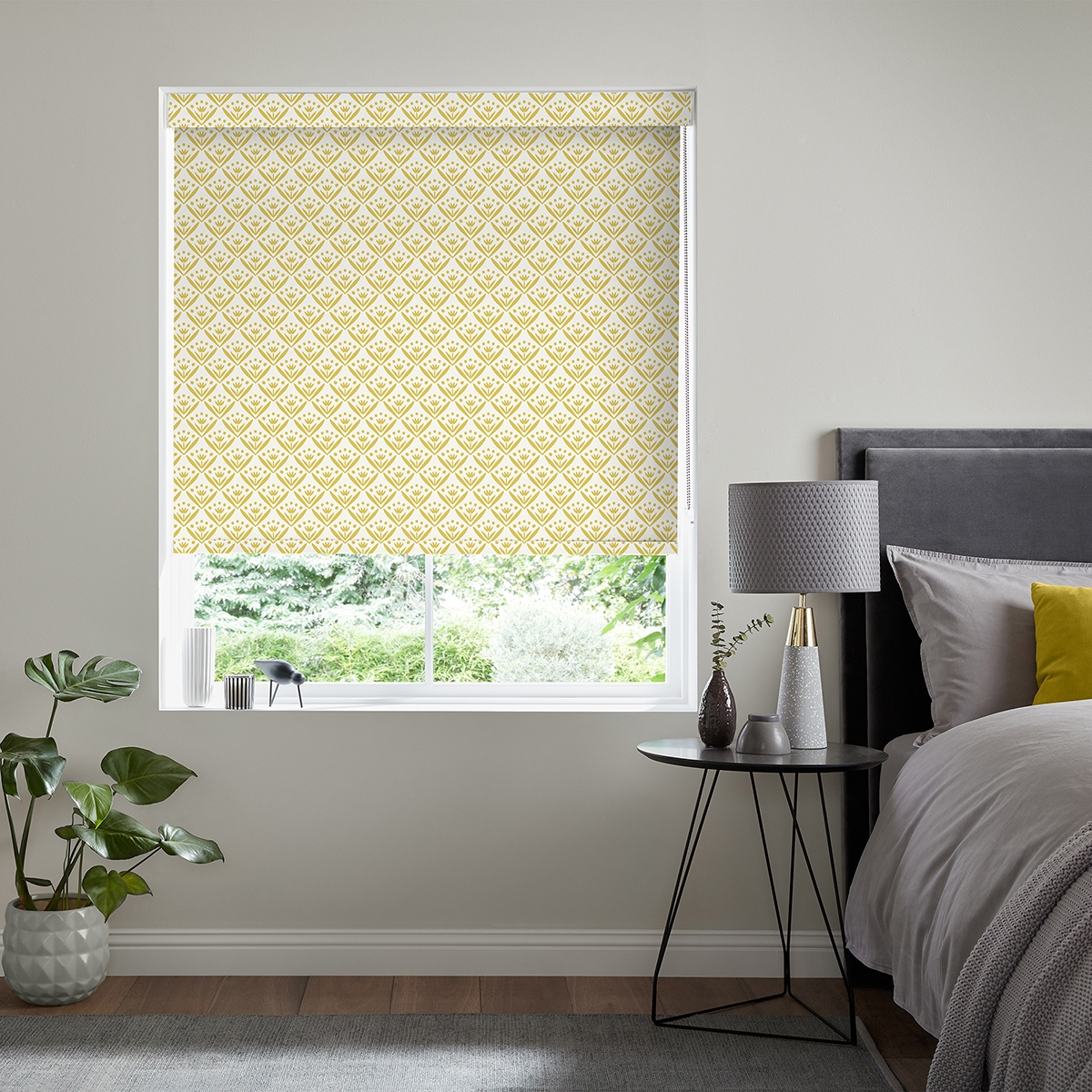 Cinna Roller Blind - Mustard