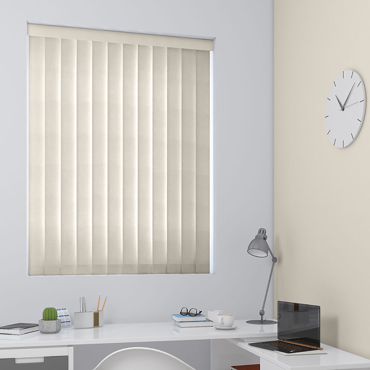 Claire Vertical Blind - Biscotti