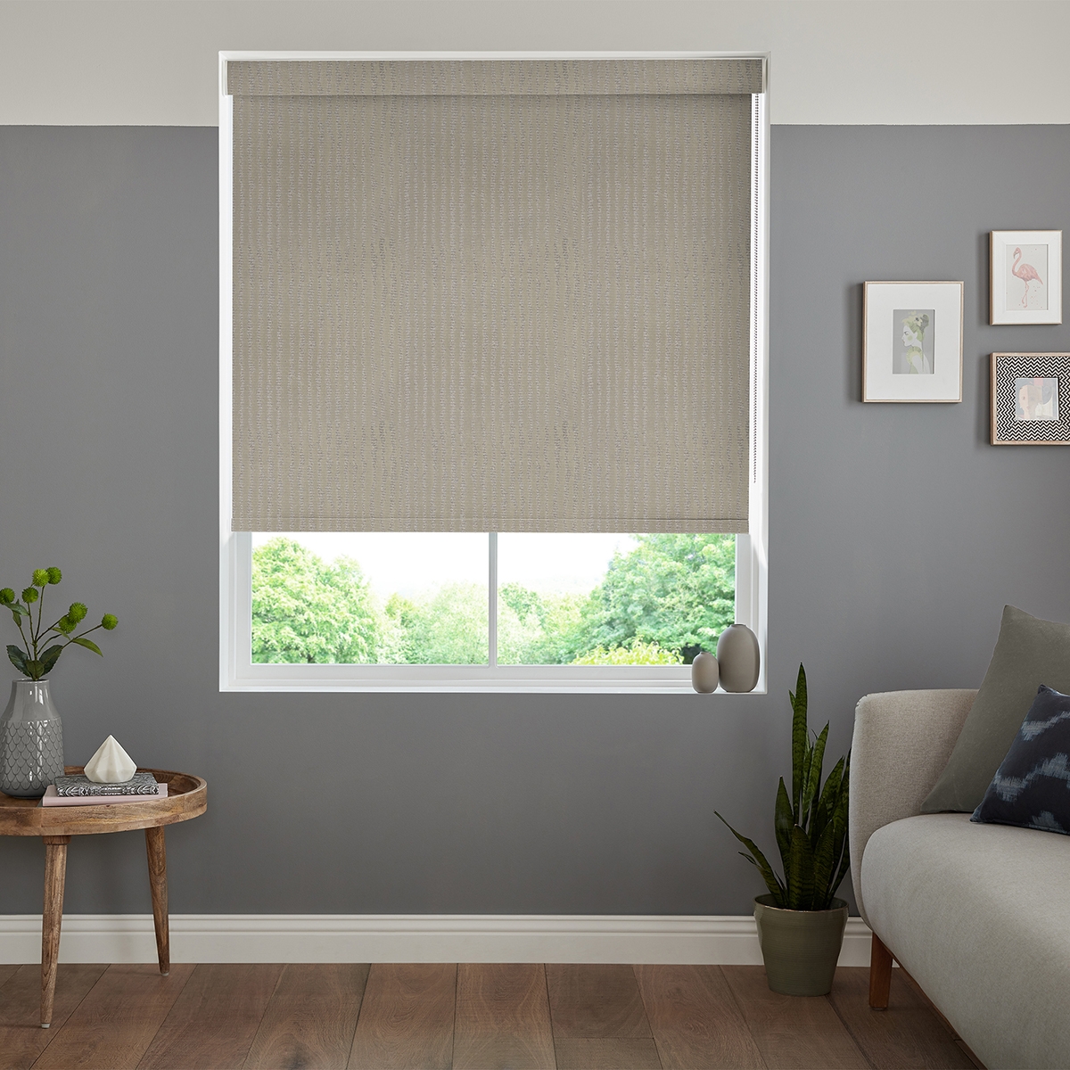 Duke Roller Blind - Champagne
