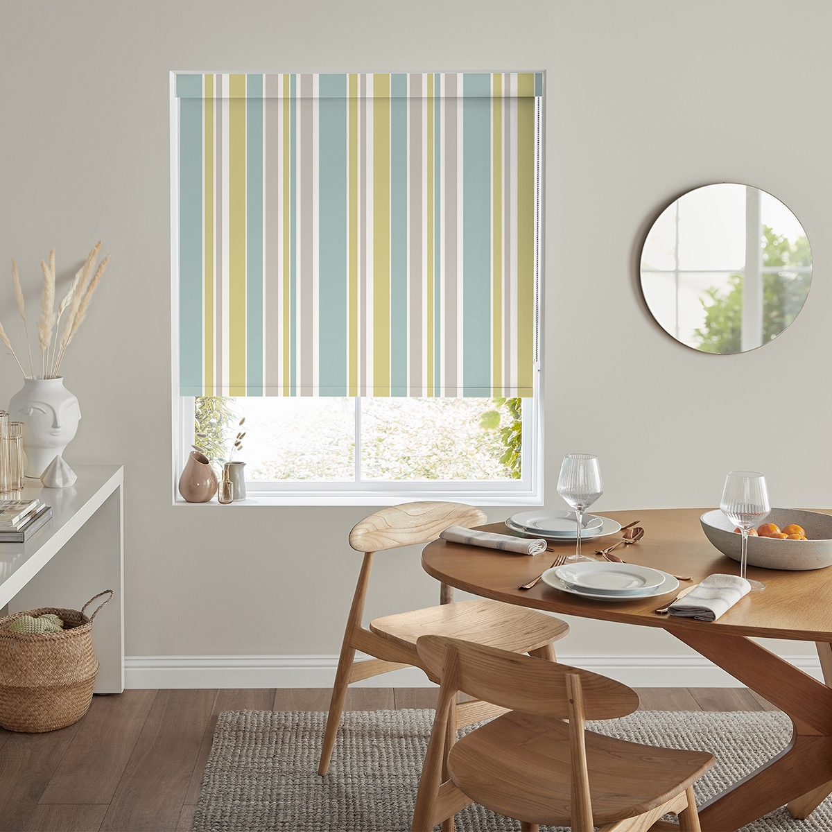 Ely Roller Blind - Apple