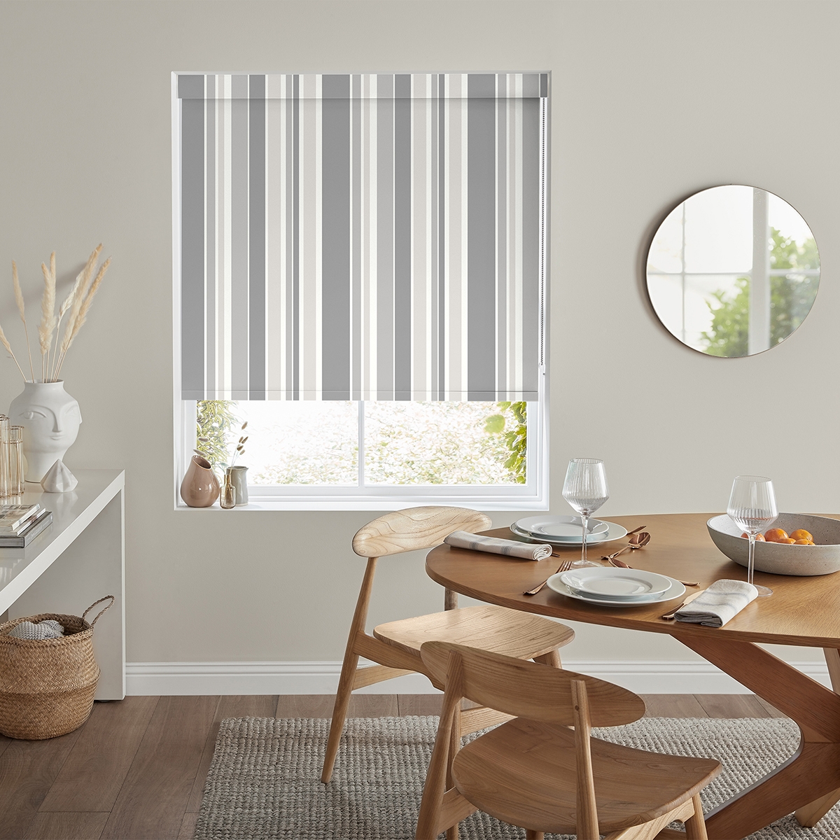 Ely Roller Blind - Silver