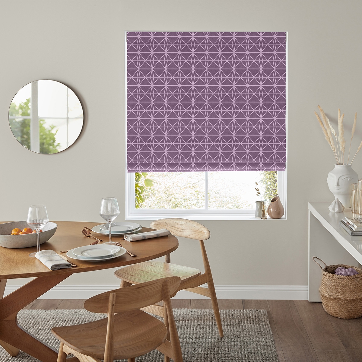 Gosling Roman Blind - Aubergine