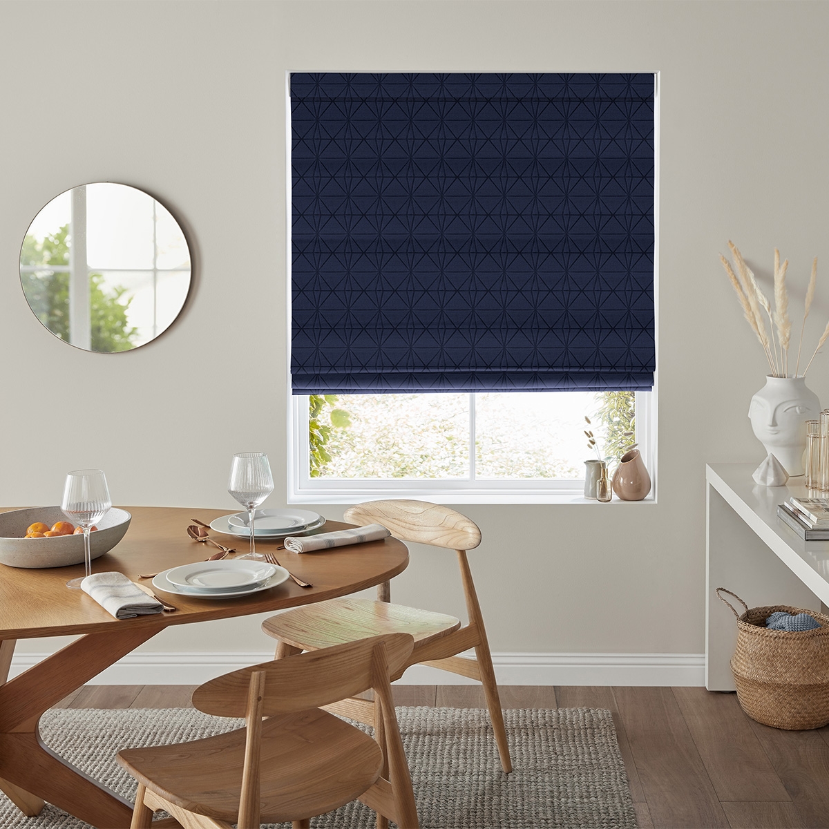 Gosling Roman Blind - Indigo