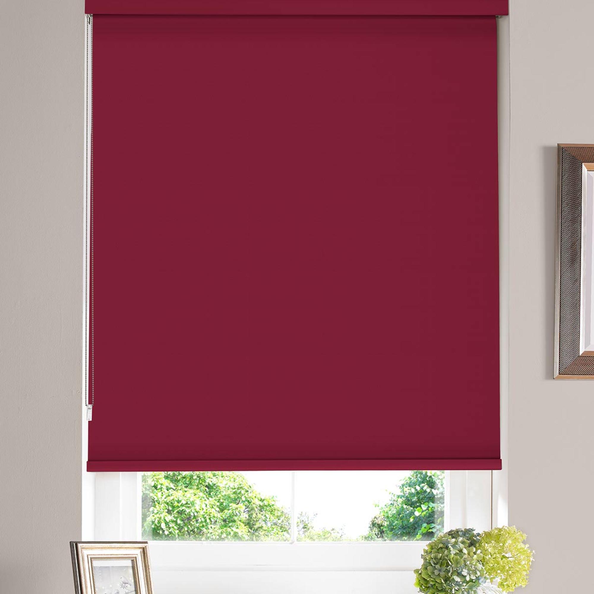 Gravity Roller Blind - Fuchsia