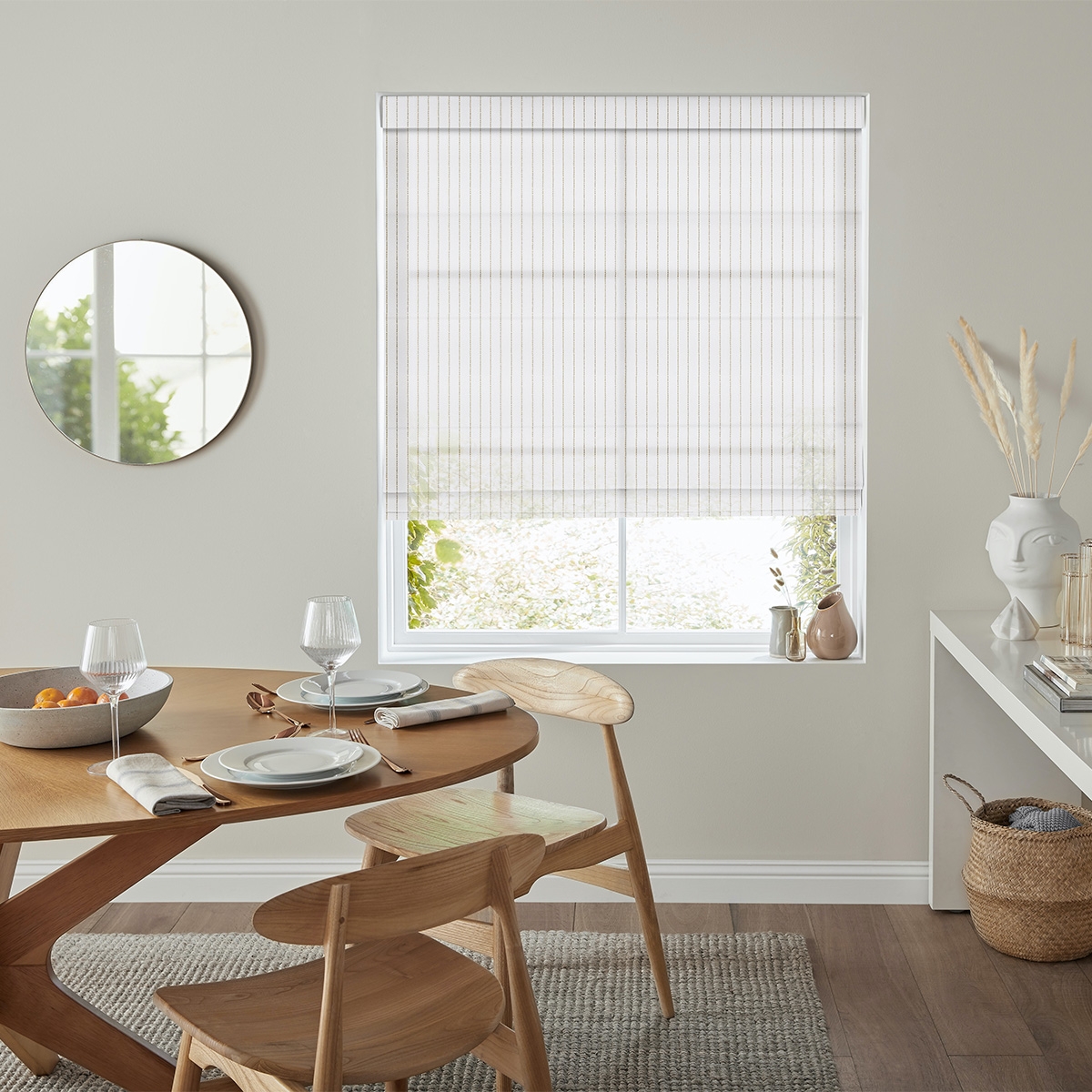 Henderson Roman Blind - Linen
