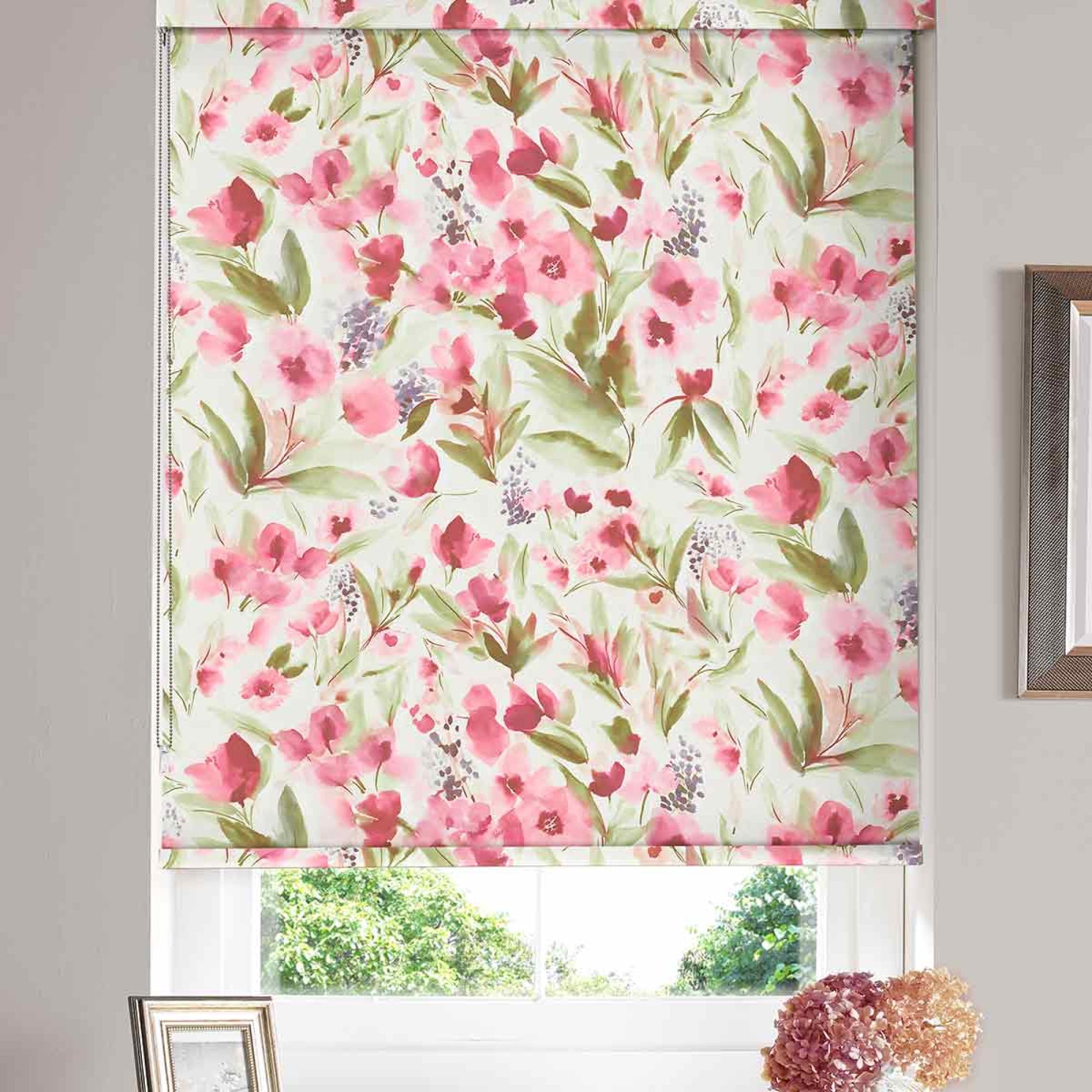 Isla Roller Blind - Rose