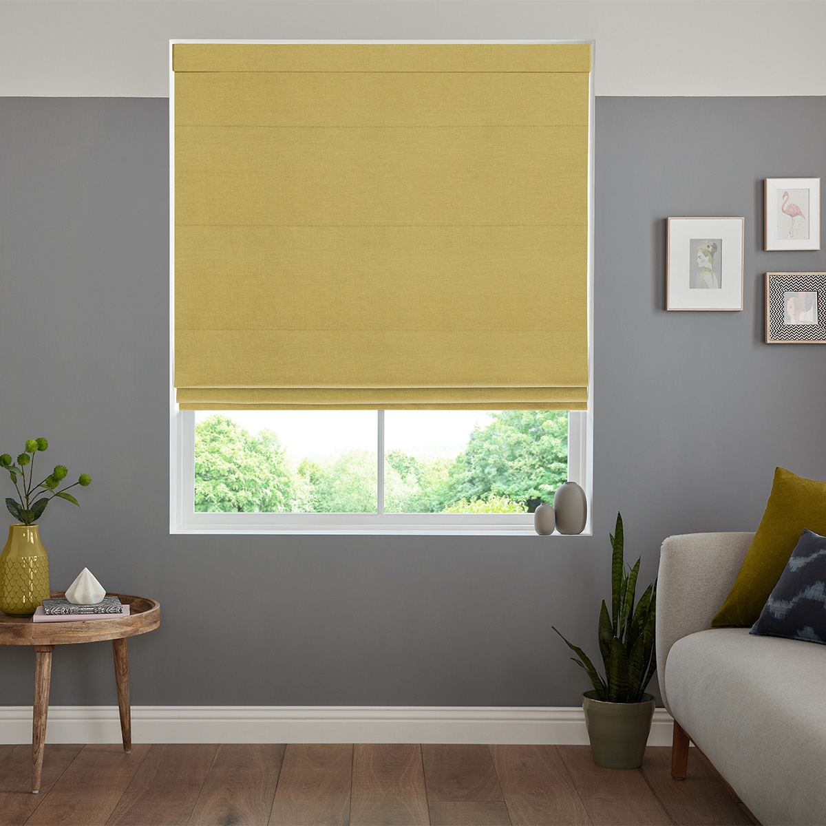 Jenson Roman Blind - Sunflower