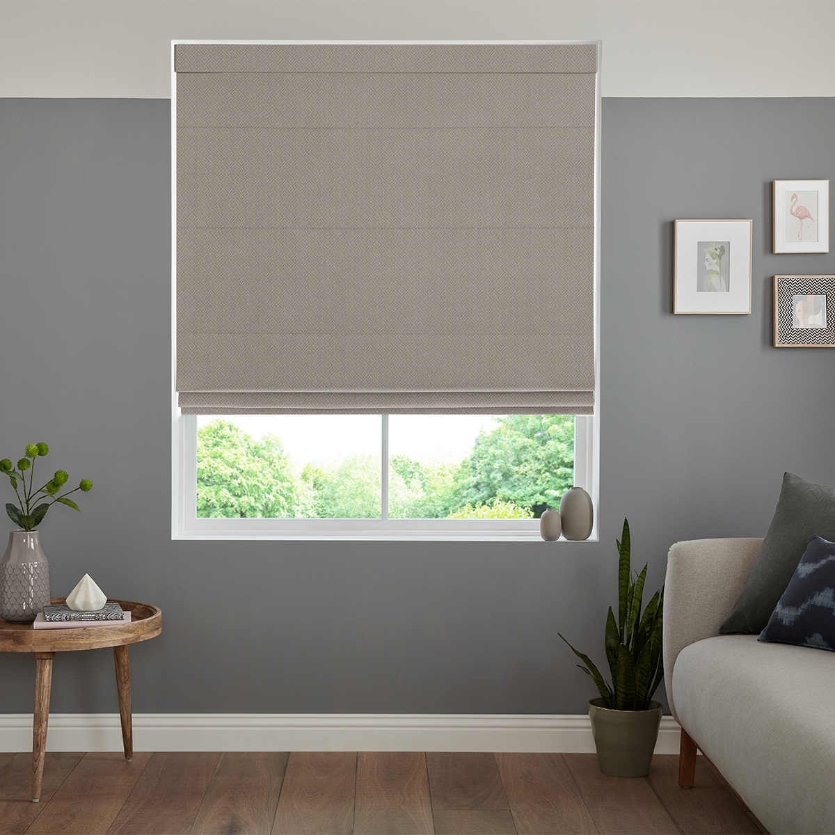 Konsa Roman Blind - Graphite
