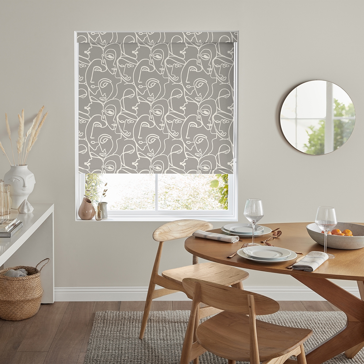 Mapi Roller Blind - Smoke