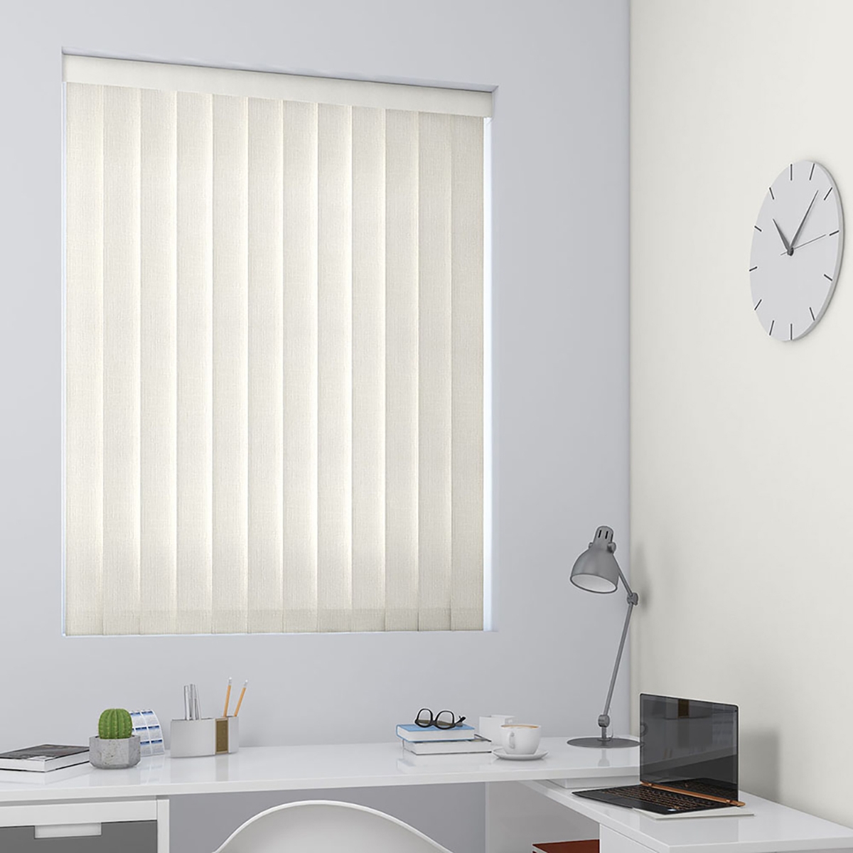 Mila Vertical Blind - Ivory