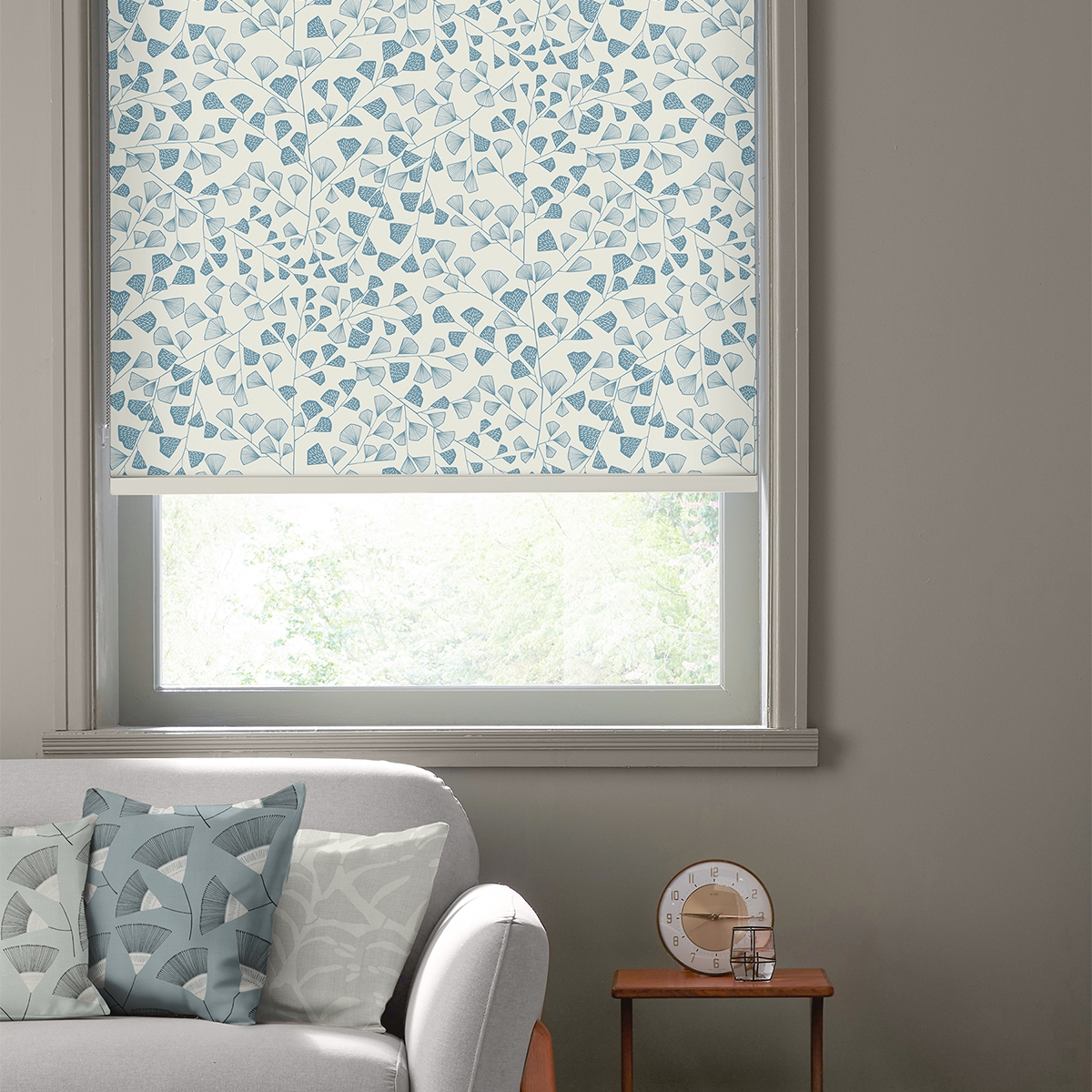 MissPrint Roller Blind - Fern Lighthouse