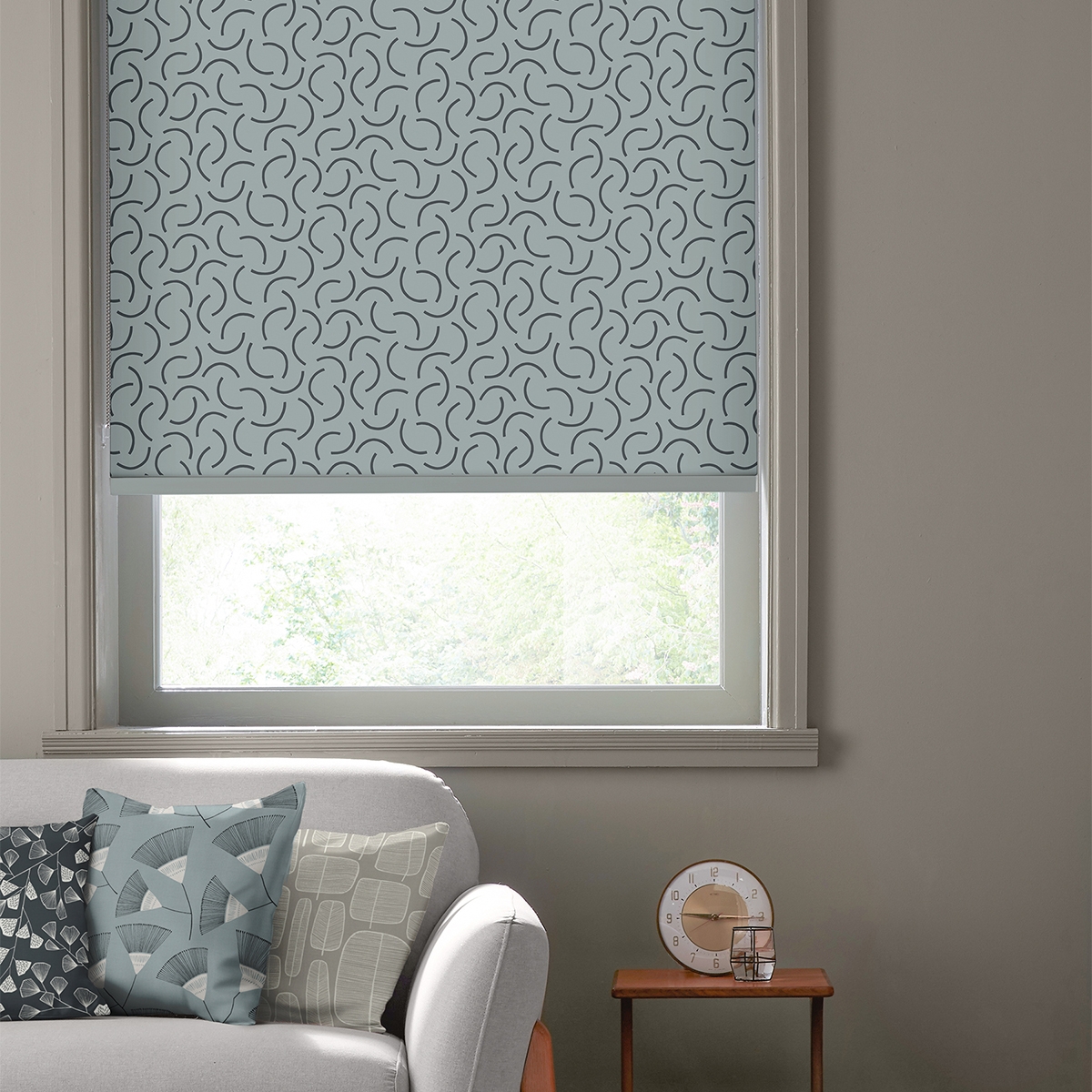 MissPrint Roller Blind - Tarn Tempest