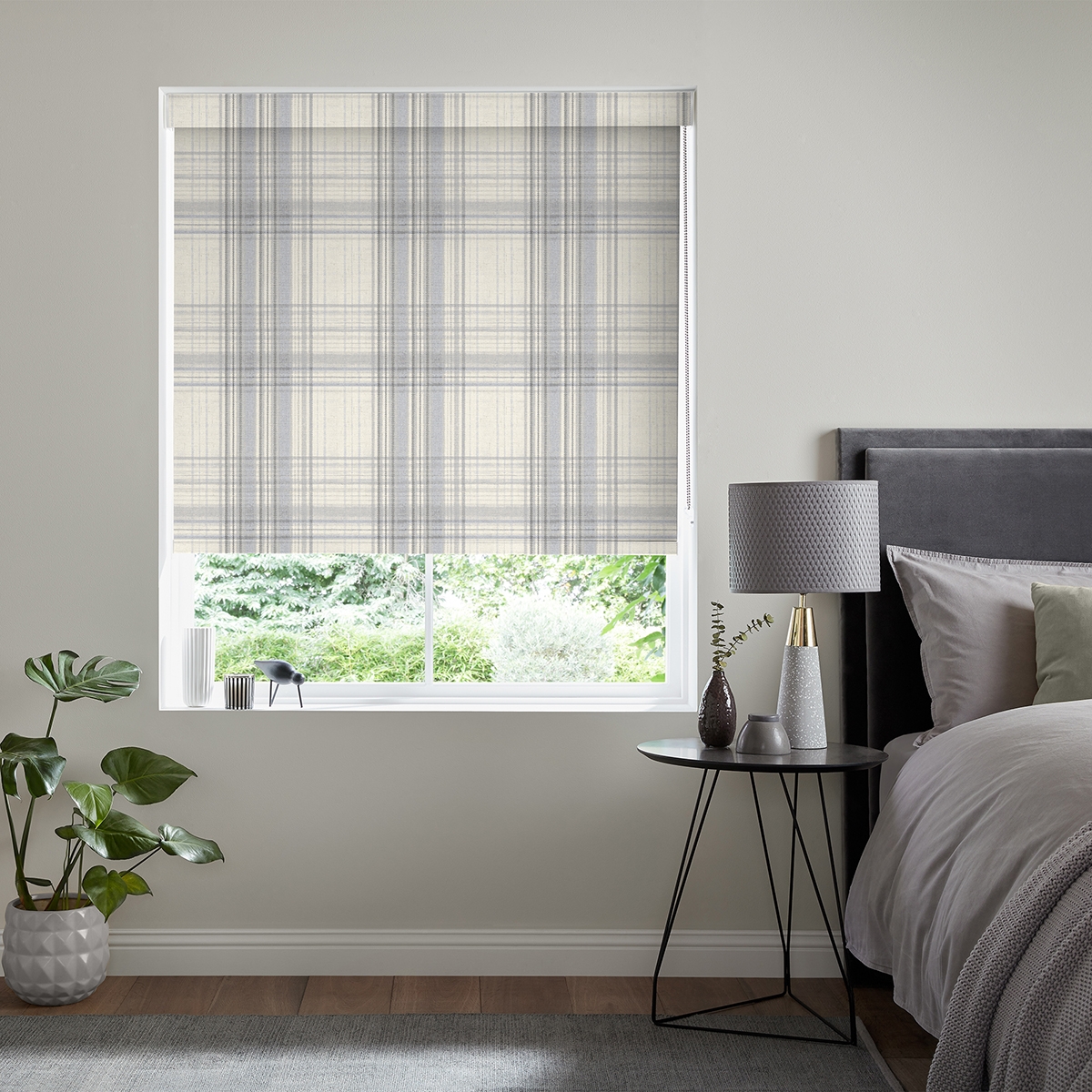 Polo Roller Blind - Silver