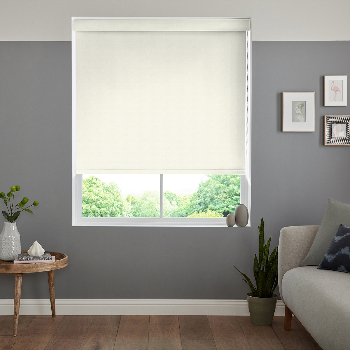 Renard Roller Blind - Cream