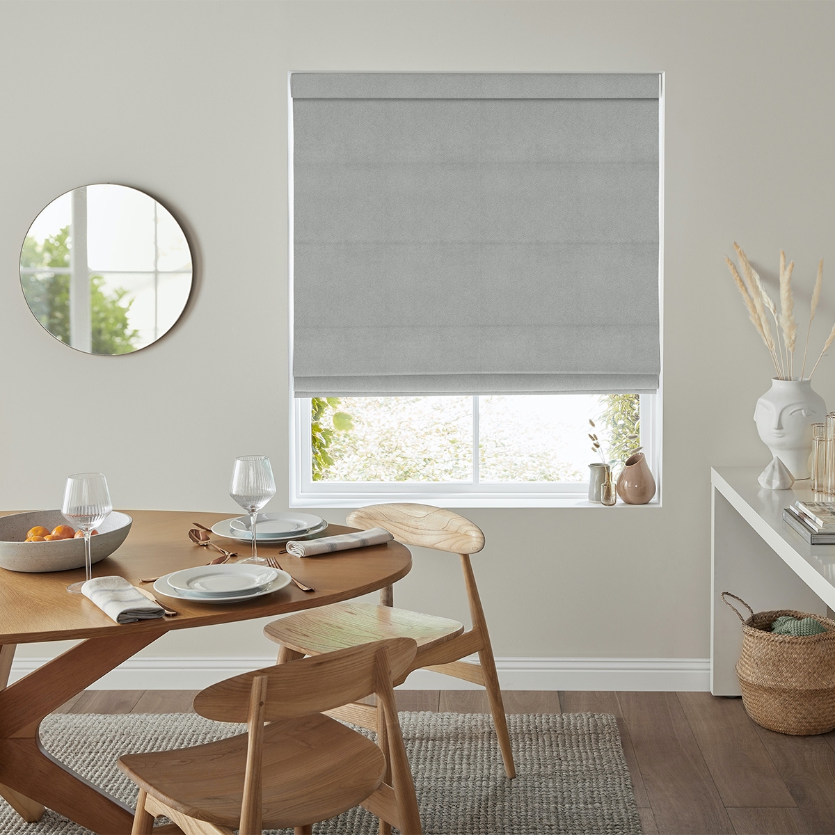Rudiger Roman Blind - Silver