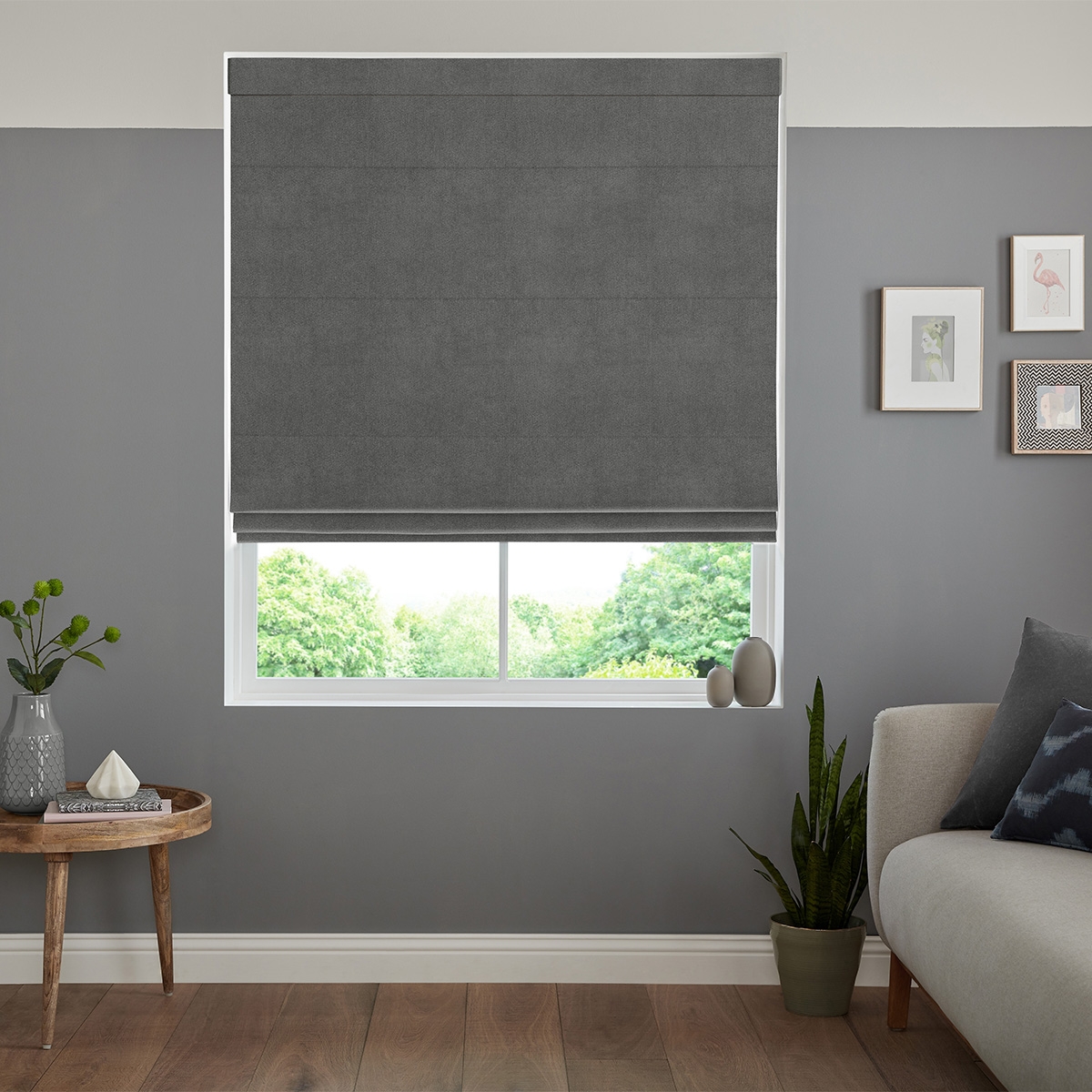Rudiger Roman Blind - Slate