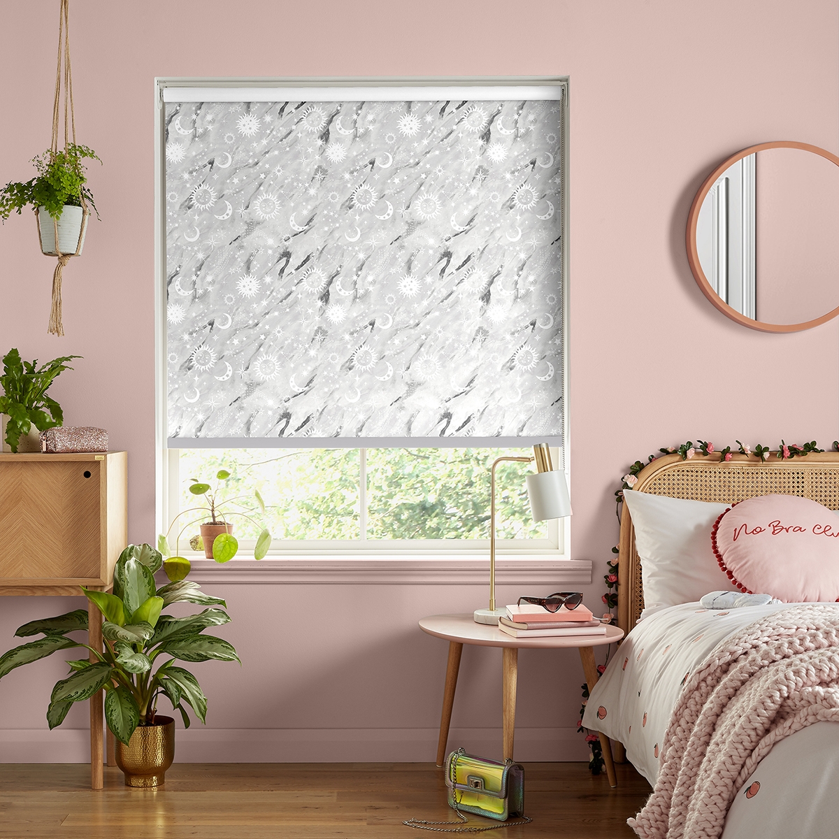 Skinny Dip Roller Blind - Marble Celestial Stone