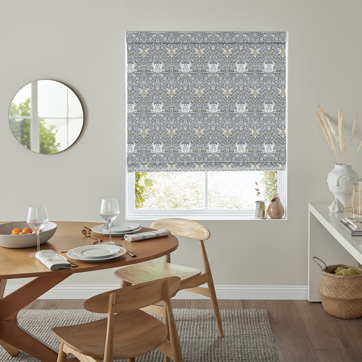 Tosun Roman Blind - Pebble
