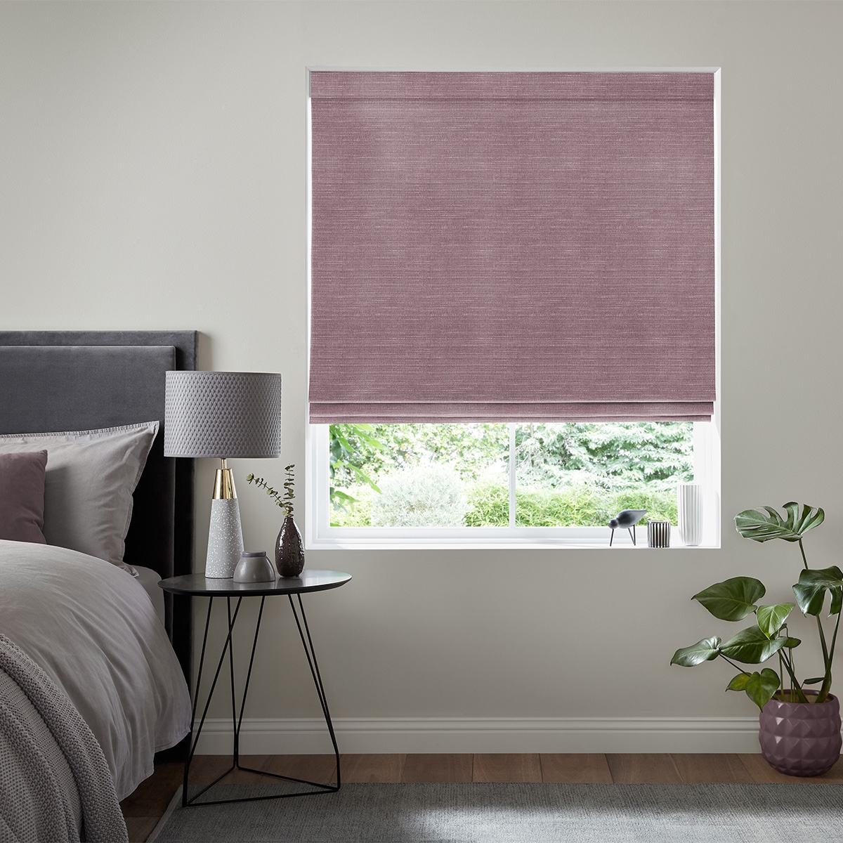 Tyson Roman Blind - Plum