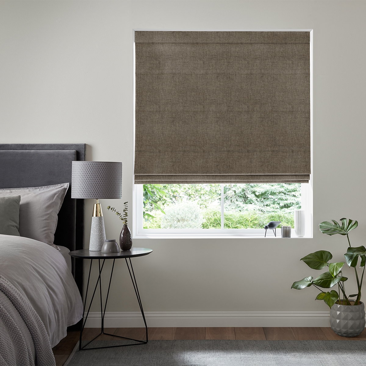 Virgil Roman Blind - Hessian