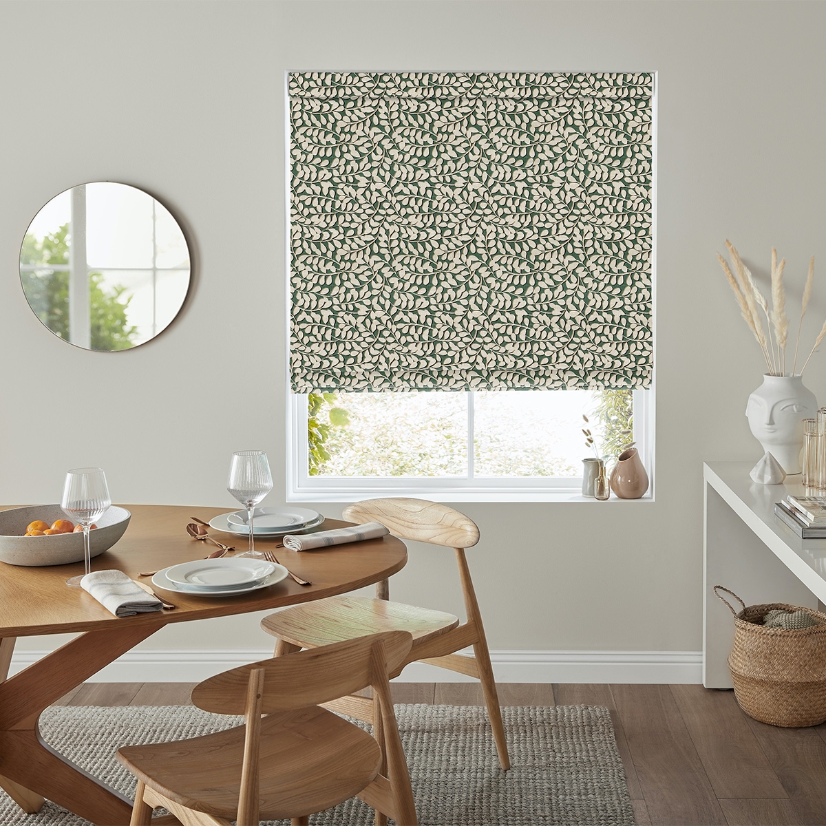 Zakaria Roman Blind - Olive