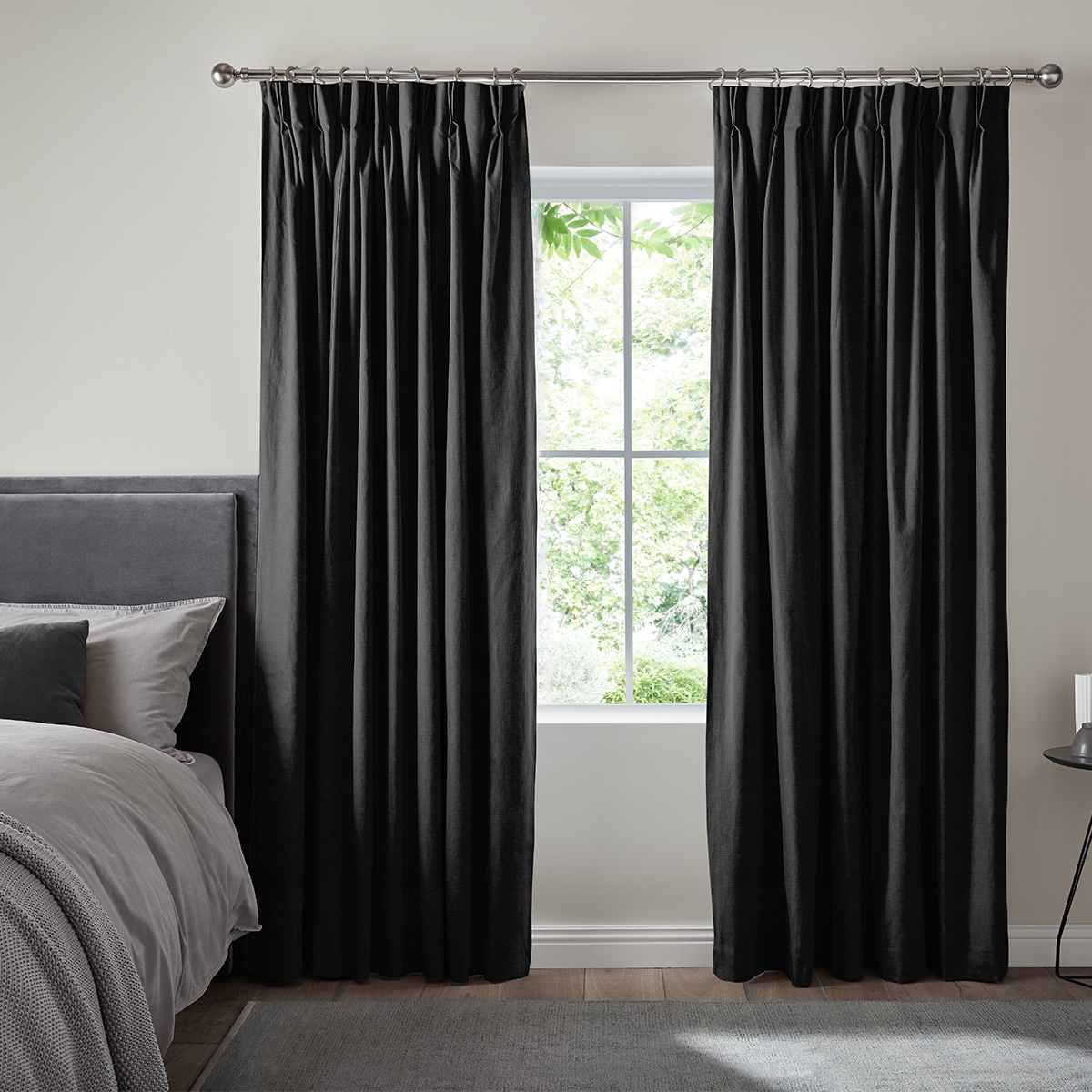 Dier Curtain - Ebony