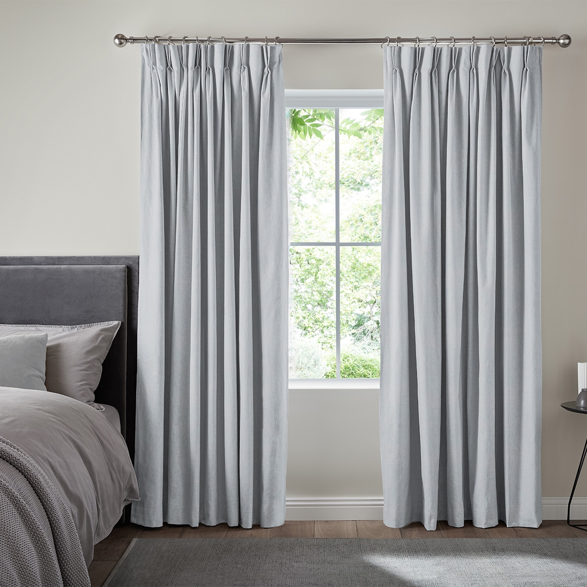 Dier Curtain - Silver