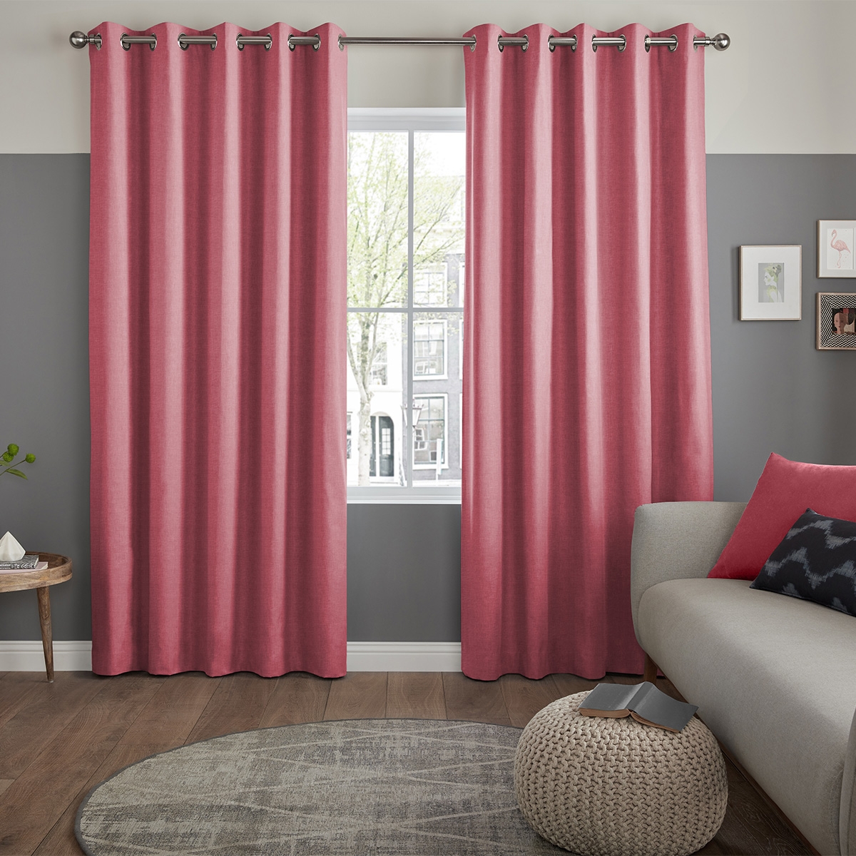 Jenson Curtain - Blush