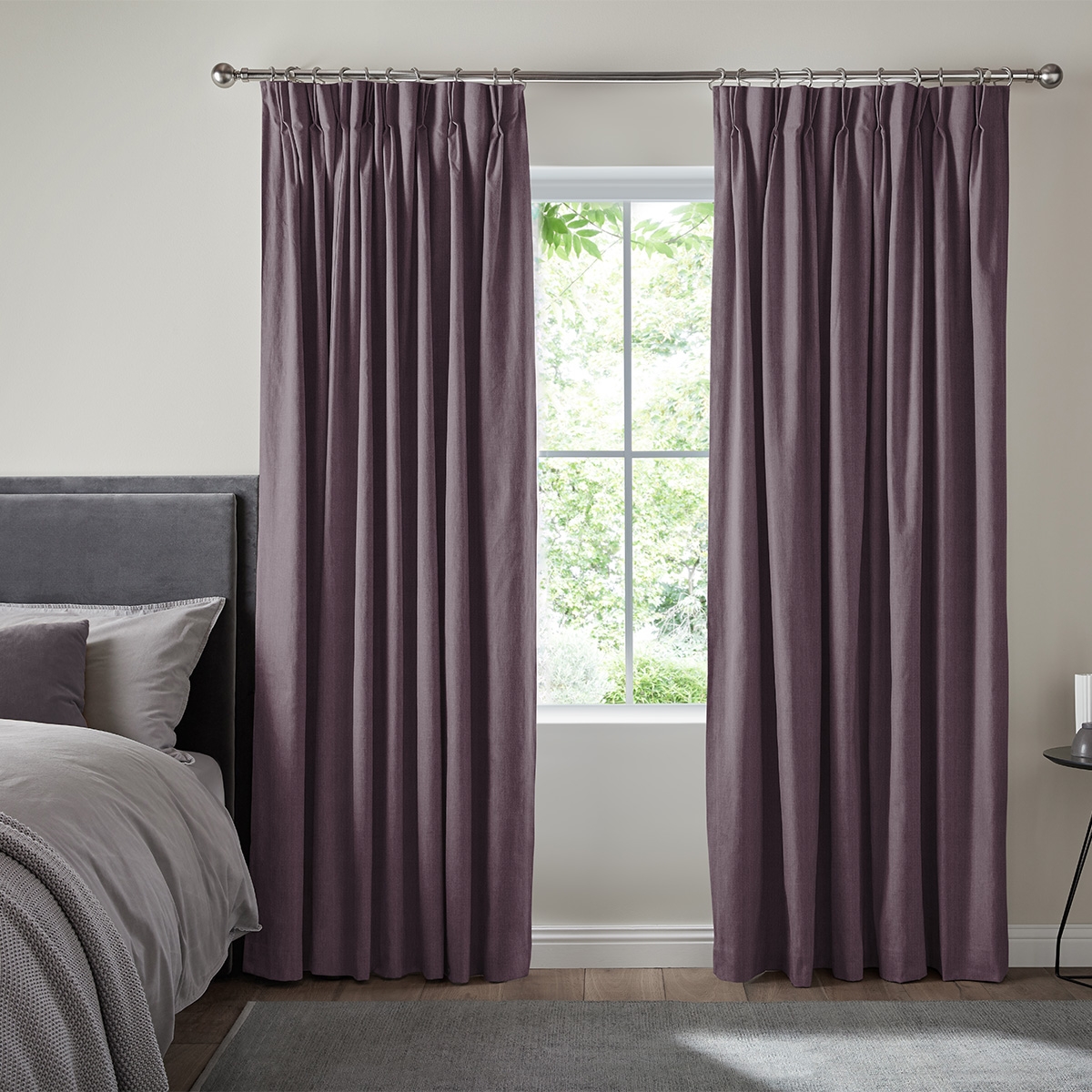 Romero Curtain - Grape