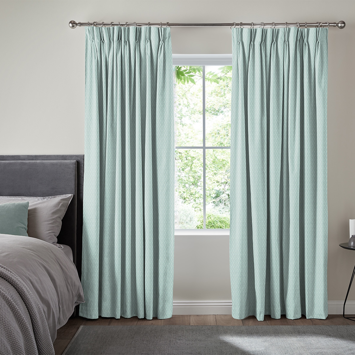 Skipp Curtain - Aquamarine
