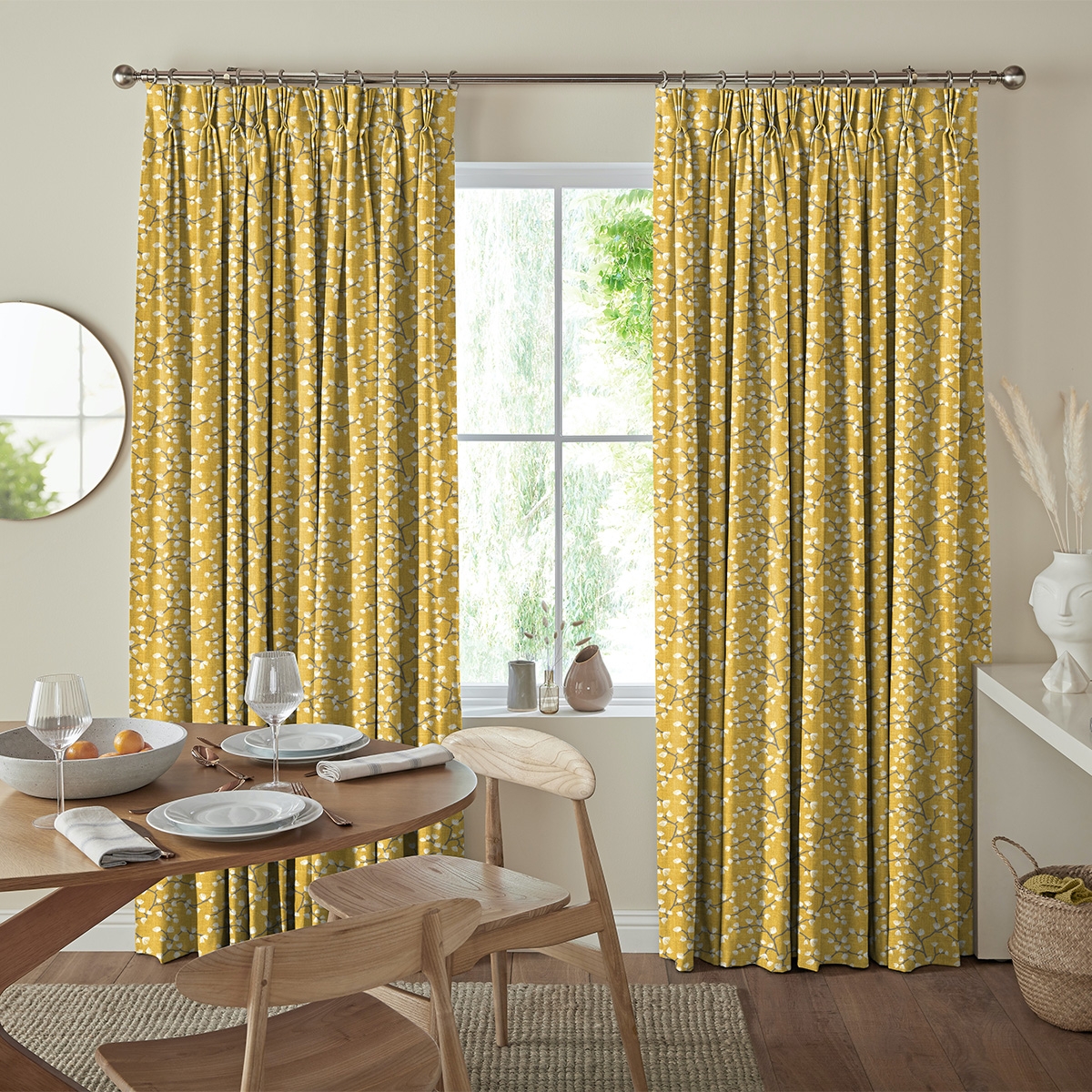 Steer Curtain - Sunflower