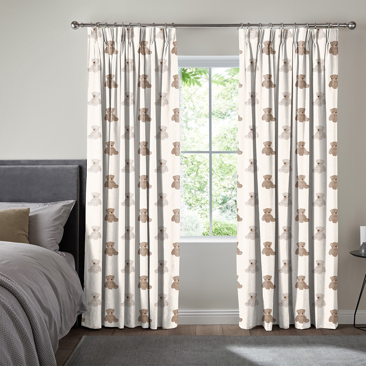 Teddies Curtain - Cream