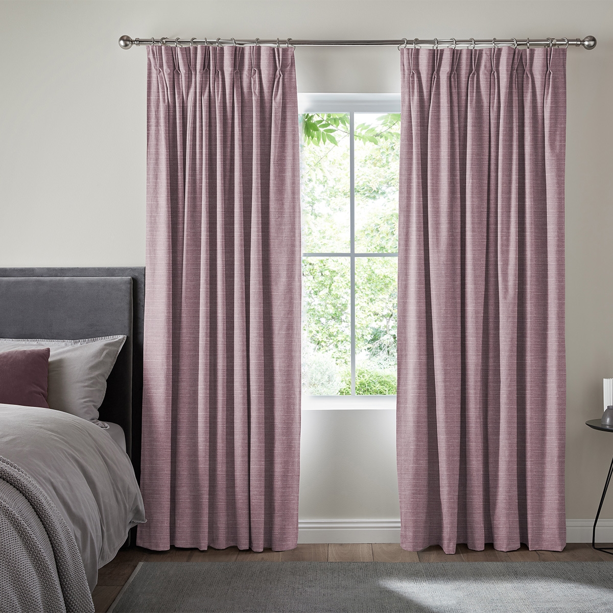 Tyson Curtain - Plum