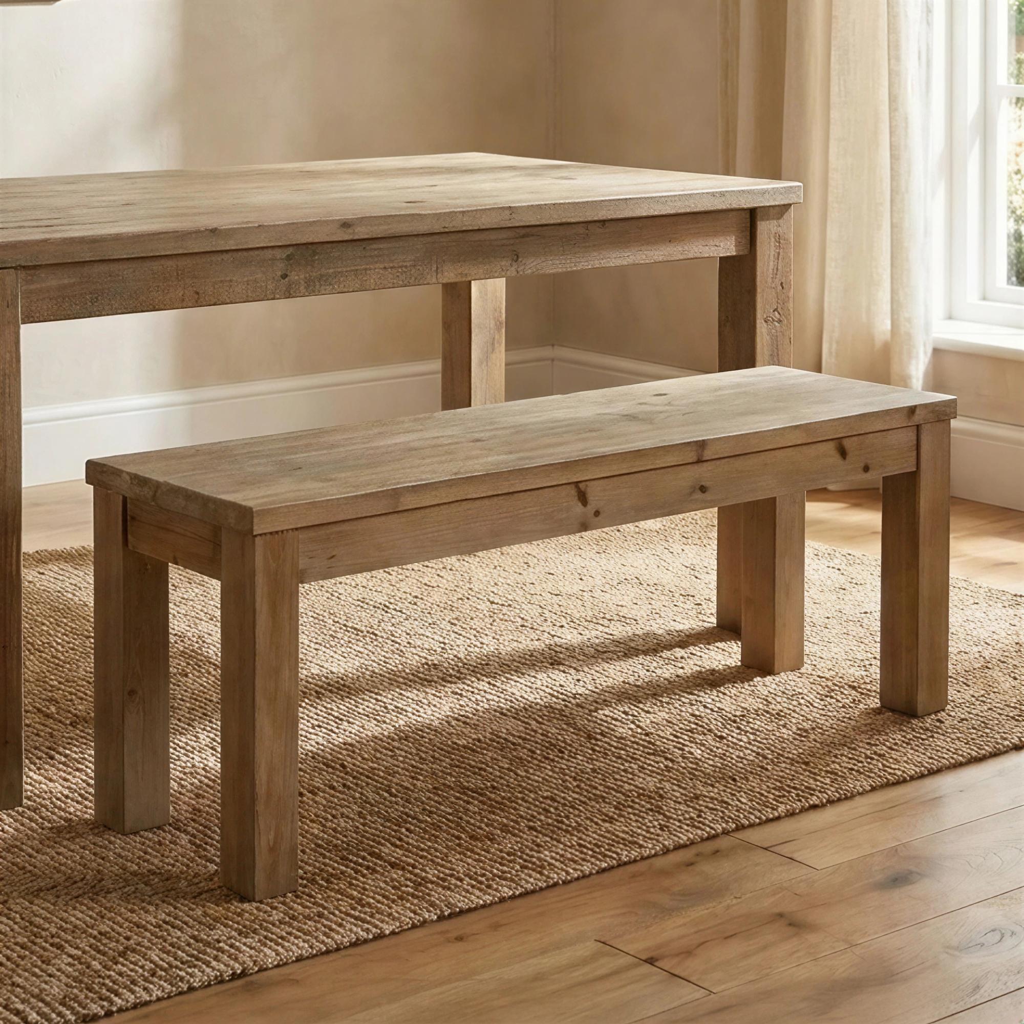 Langley Dining Bench - Small - Reclaimed Pine
