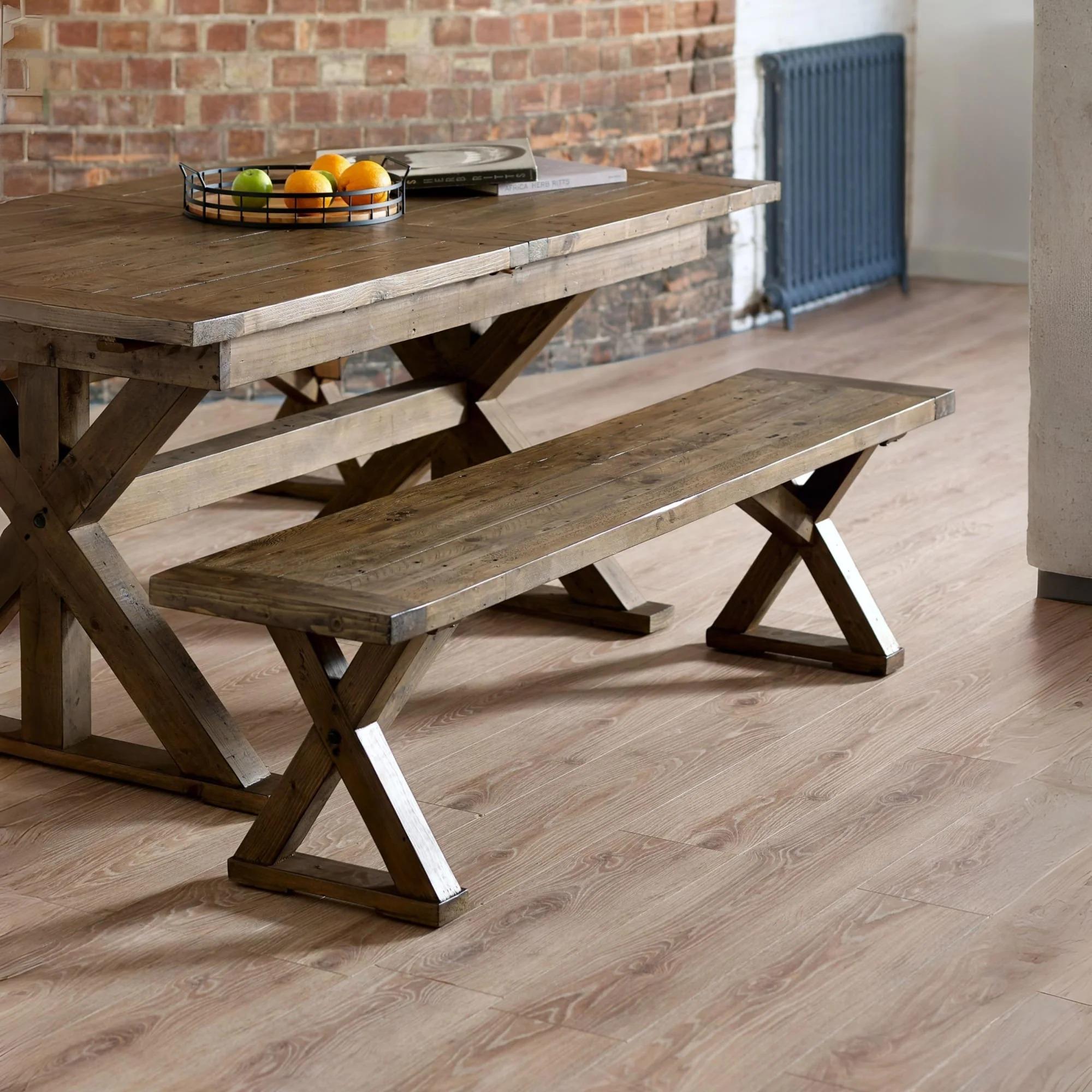 Chatsworth Reclaimed Pine Dining Bench