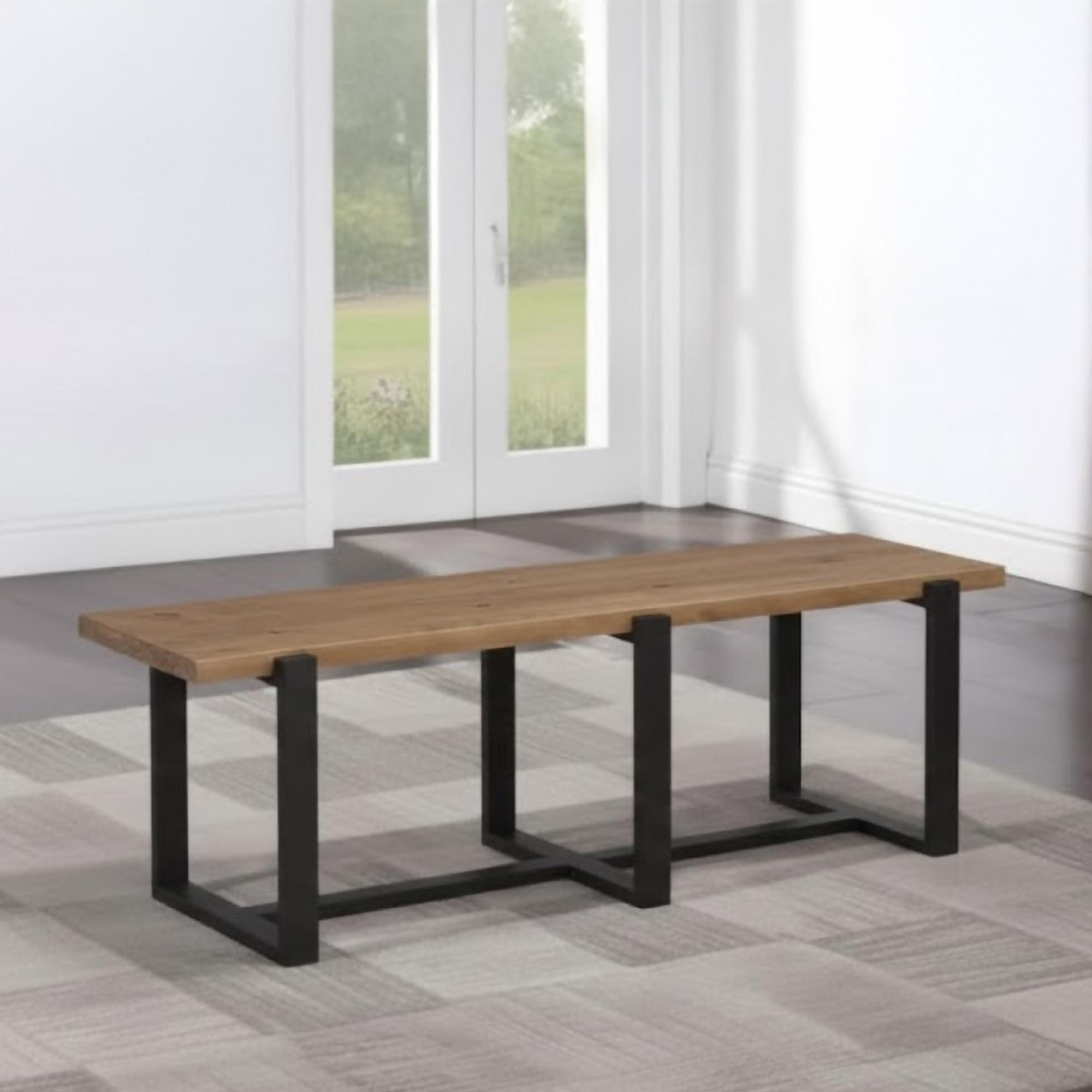 Pembroke Dining Bench - Rustic Pine