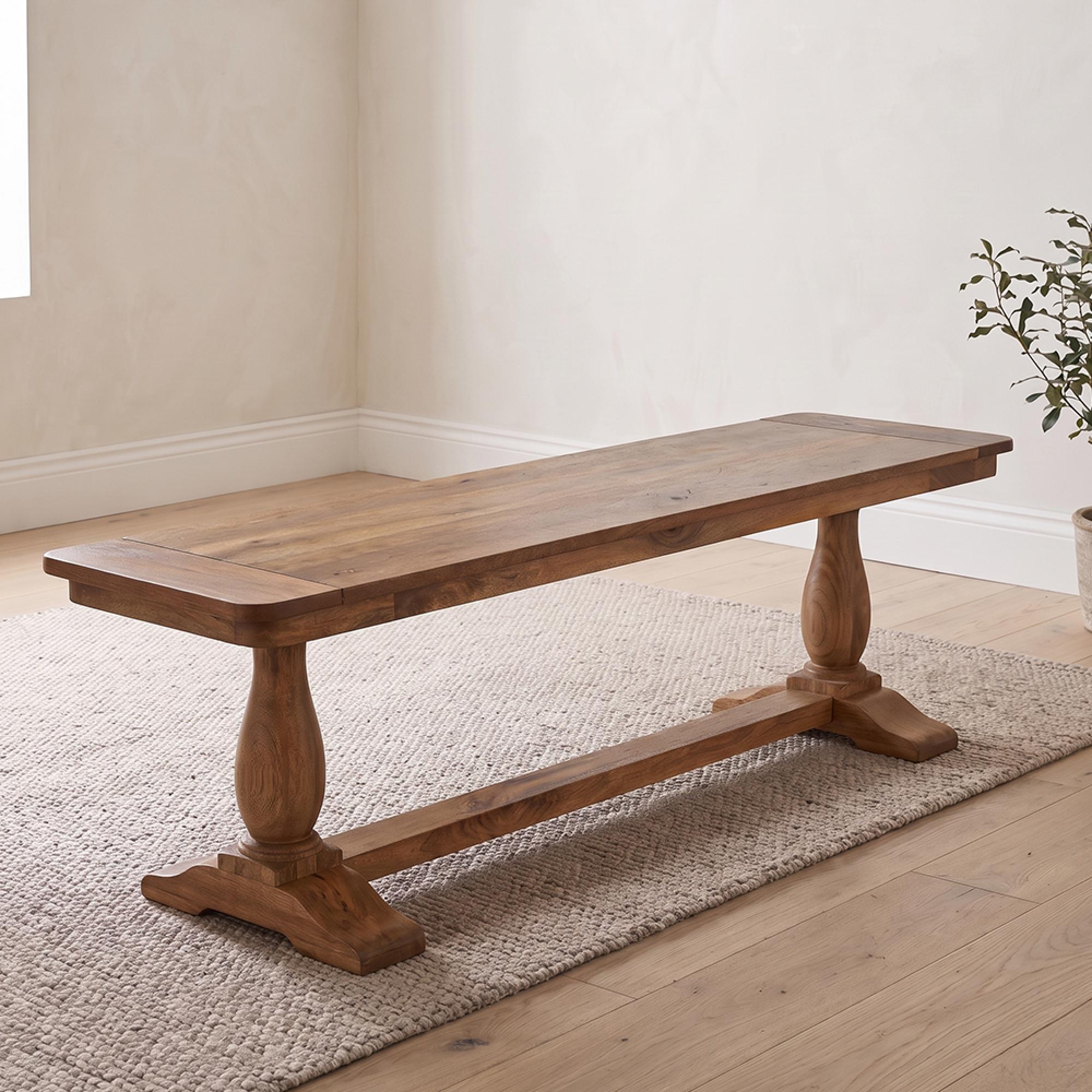Nalandra Mango Wood 135cm Dining Bench