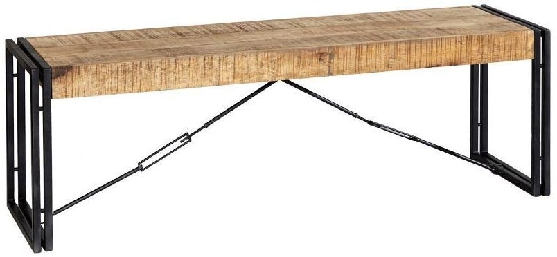Bhuj Dining Bench - Industrial Style Wooden