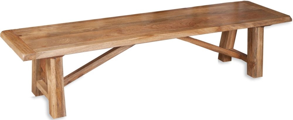 Bombay Bench - 200cm - Solid Mango Wood