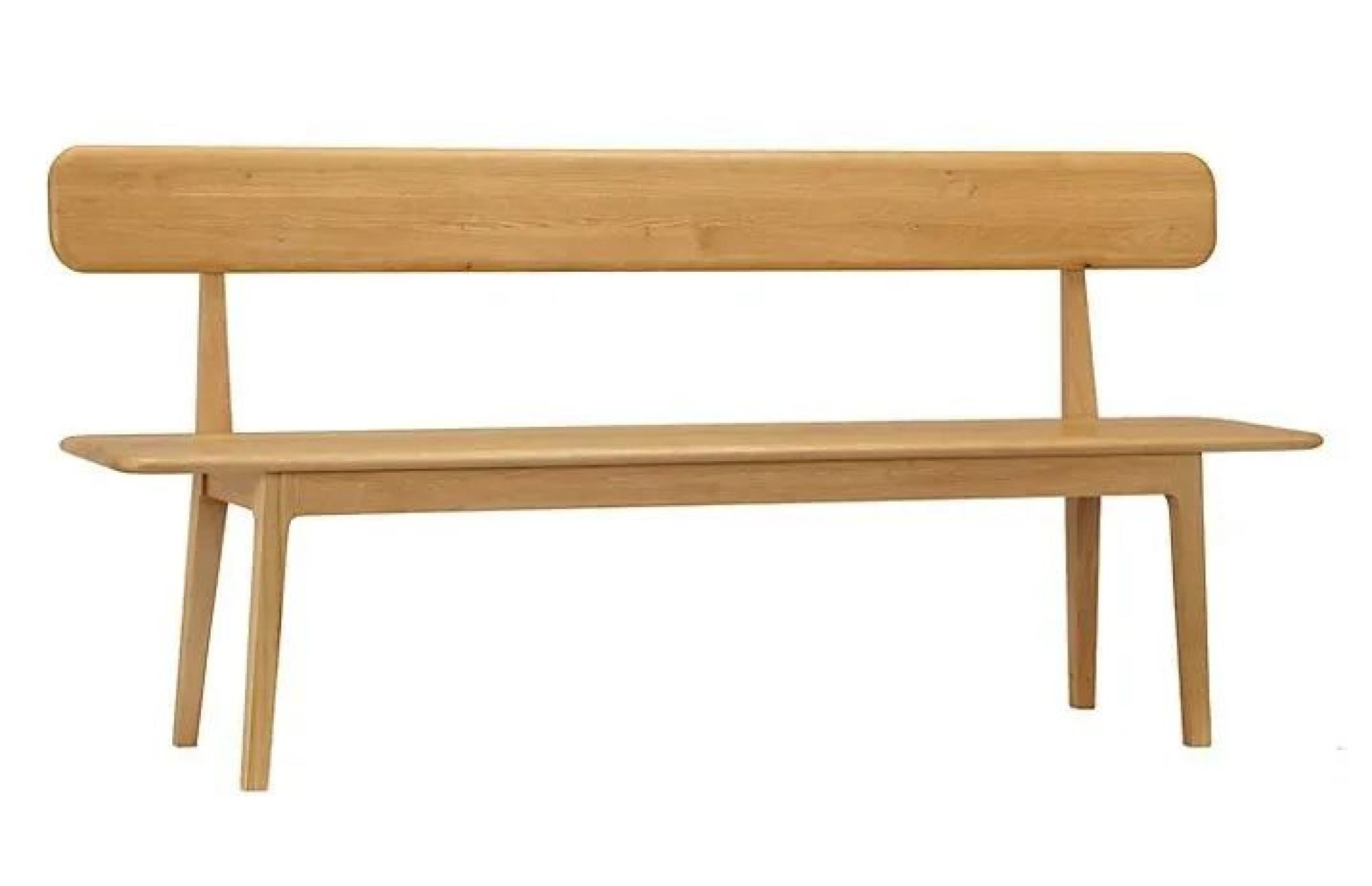 Clearance - Hudson Dining Bench - Oak - FS712