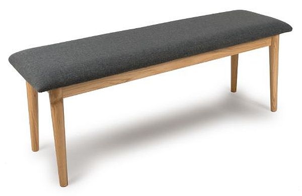 Jenson Oak Dining Bench - 120cm