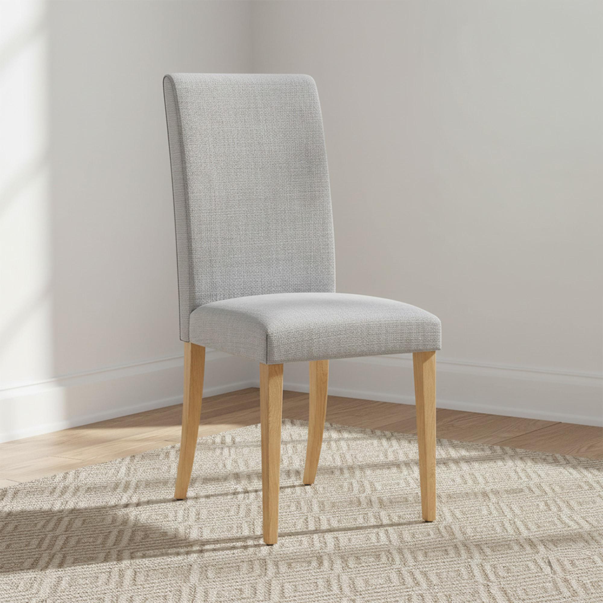 Salisbury Dining Chair - Set of 2 - Beige Fabric