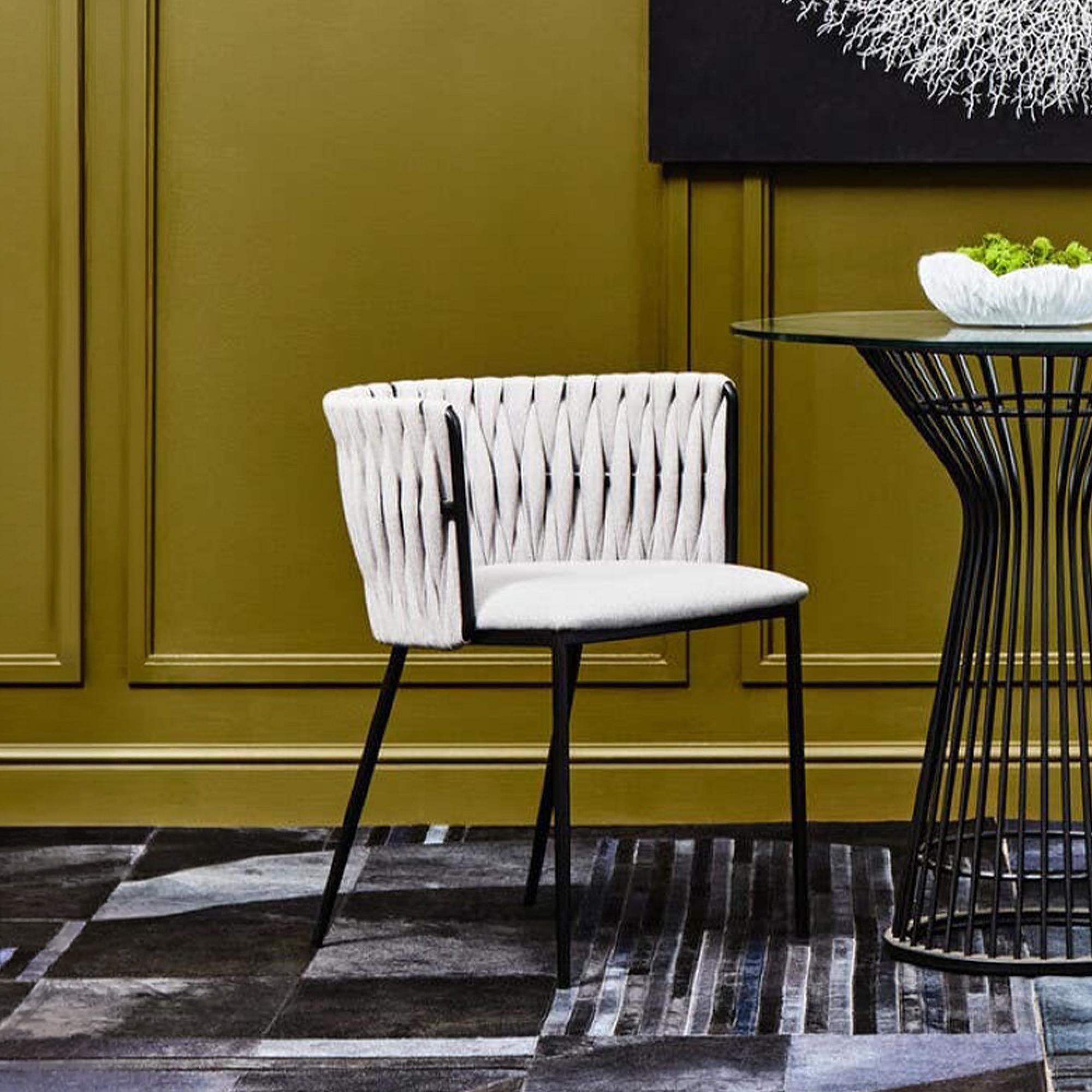 Gilden Dining Chair - Grey Fabric