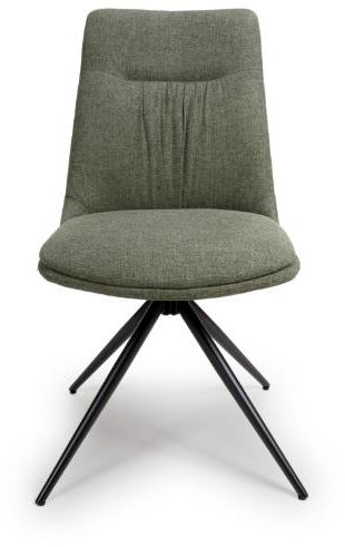 Boden Dining Chair - Set of 2 - Green Fabric